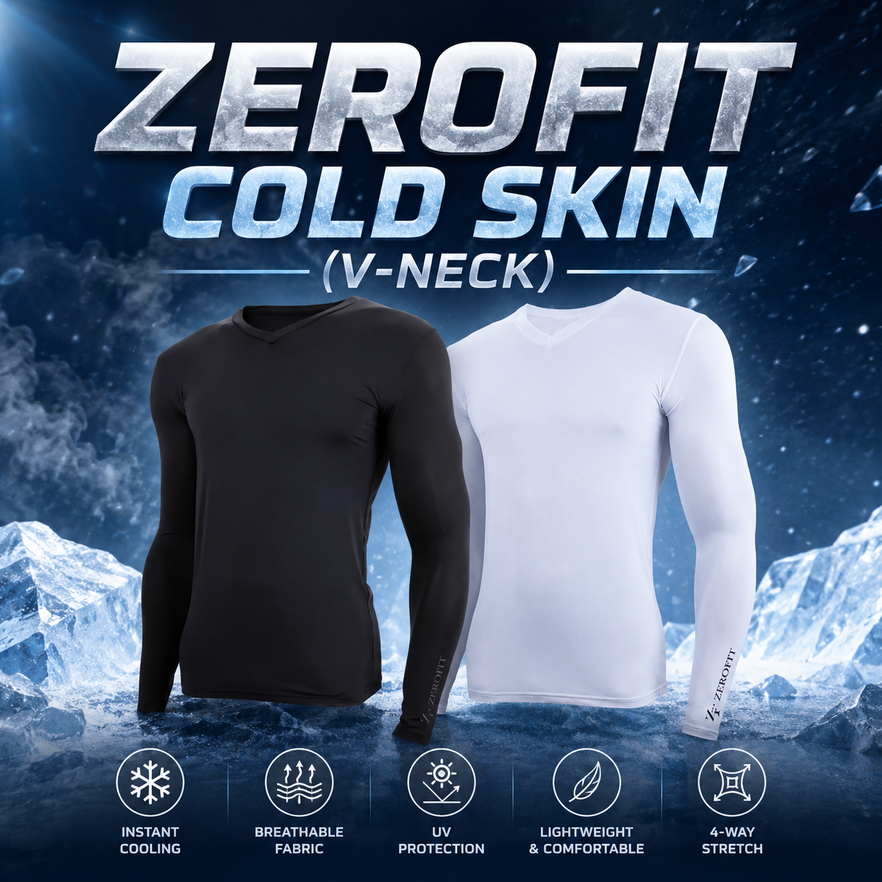 Summer Comfort Starts with the Zerofit Cold Skin Baselayer